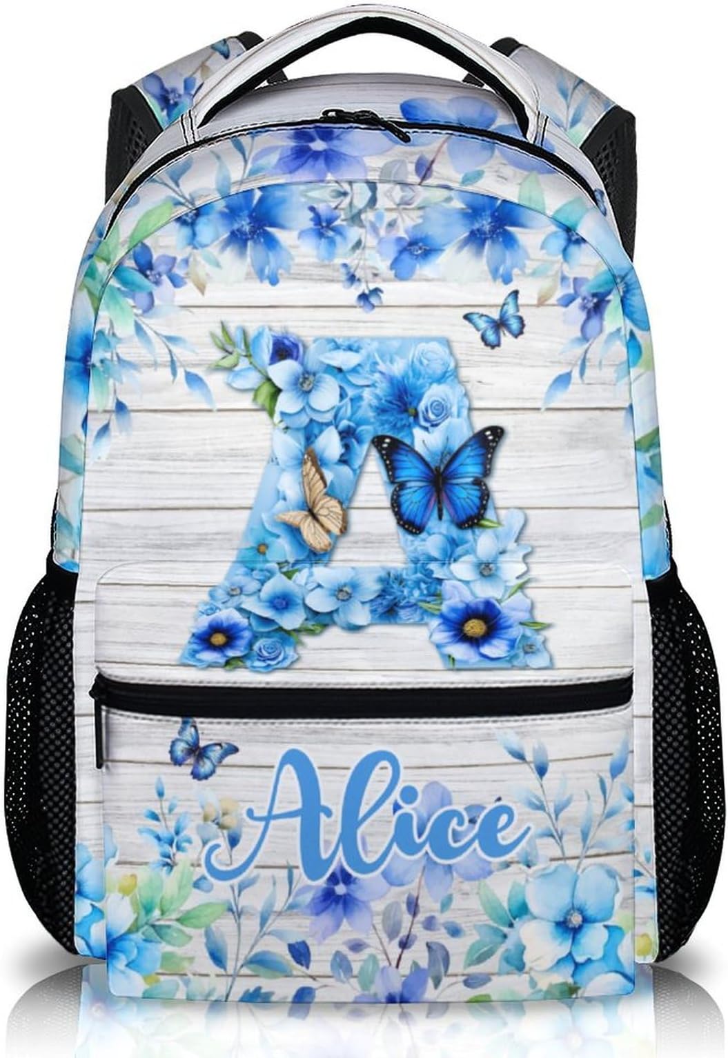 – Personalised Kids Backpack with Name & Initial | Custom Children's School Bag, Durable Oxford Fabric Rucksack for Boys and Girls, Nursery & Primary School