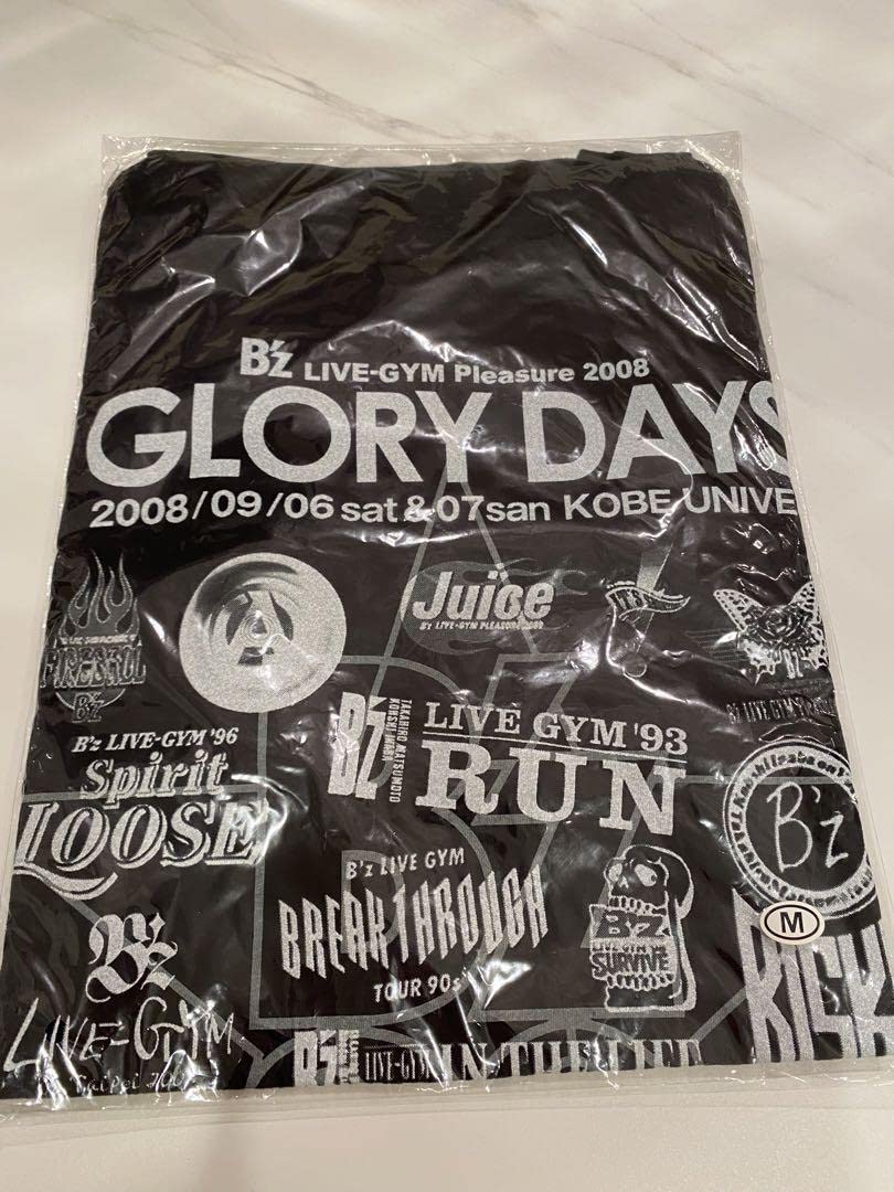 Amazon.co.jp: B'z Pleasure 2008 GLORY DAYS ツアー Tシャツ R : おもちゃ