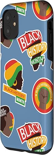 Miniatura 8 de iPhone 14 Black History Month Proud African Pride Pattern Case