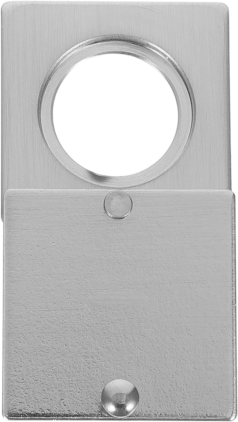 Silver Copper Door Viewer Peephole Cover for Home Security and Front Door with Antitheft Function and Wide Compatibility Replacement Privacy Protector for Apartment