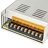 YWBL-WH Adjustable Power Supply AC to DC 48V 12.5A Switching Voltage Converter for Stepper Motor Driver Compact Design Wide Input Range 110V-260V