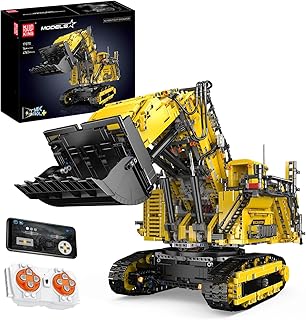 Mould King 17070 RC Excavator Building Set for Adults, 4767 Pieces Truck Construction Vehicle