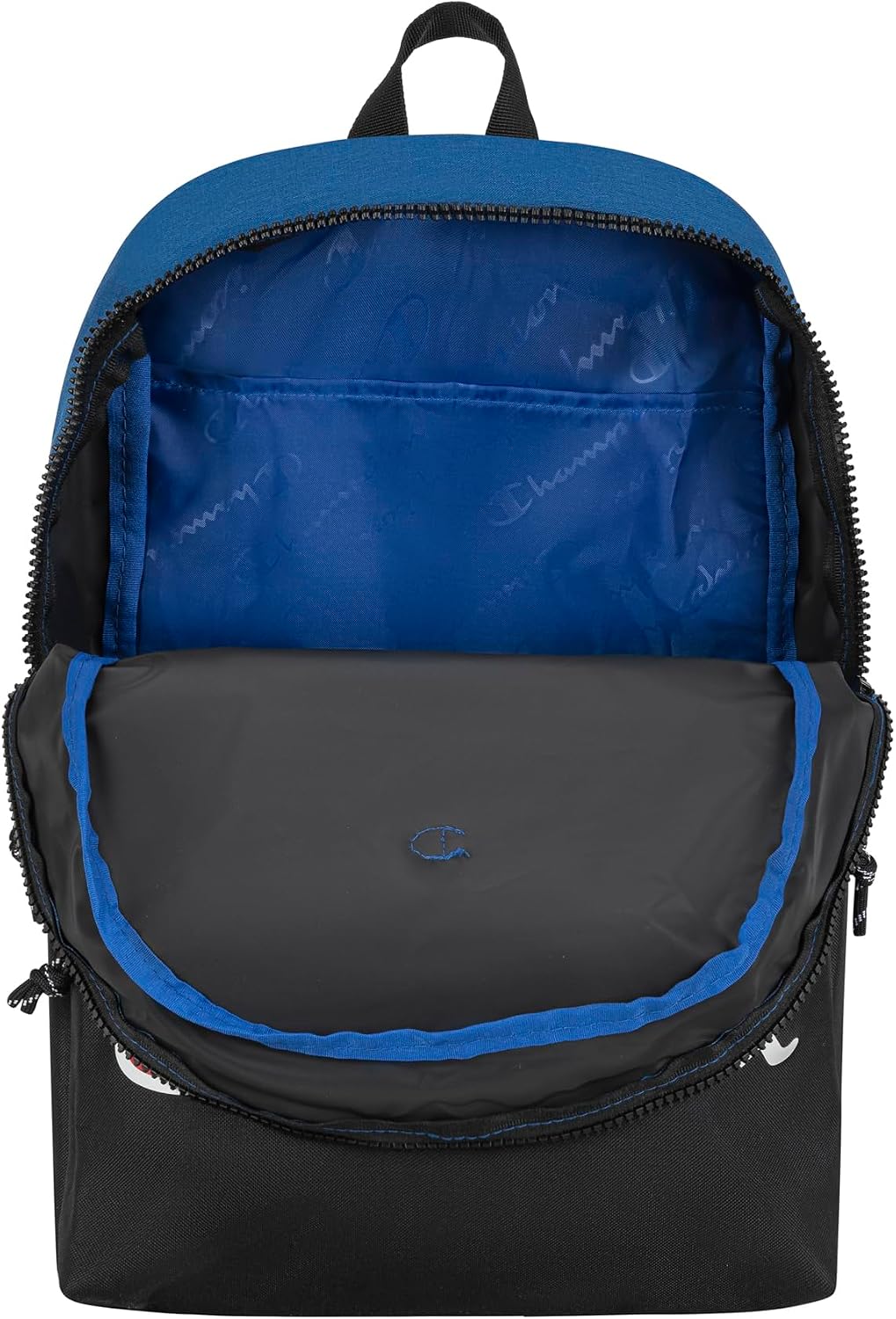 Champion unisex-adult Manuscript Backpack with Padded Adjustable Straps, Water Bottle Pocket for Work, Travel, Daily Use