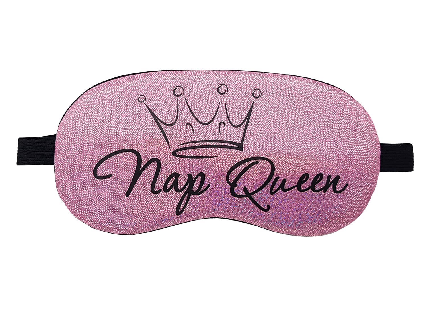 Jenna Cotton Print Cute Sleeping Eye Shade Mask Cover For Insomnia, Meditation, Puffy Eyes And Dark Circles (Pink)-image-31