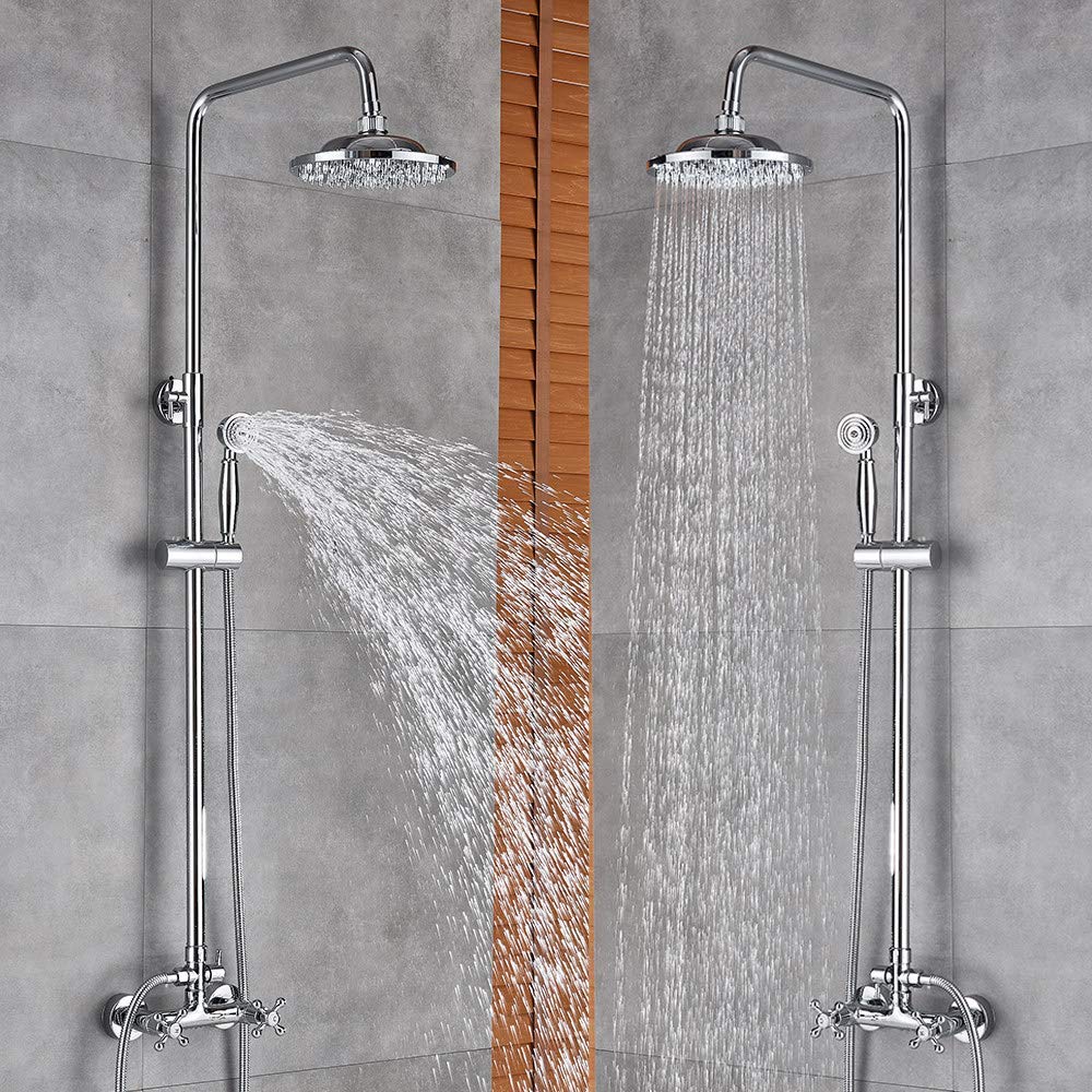 Robinet de douche de bain mural pour une thalasso relaxante à la maison