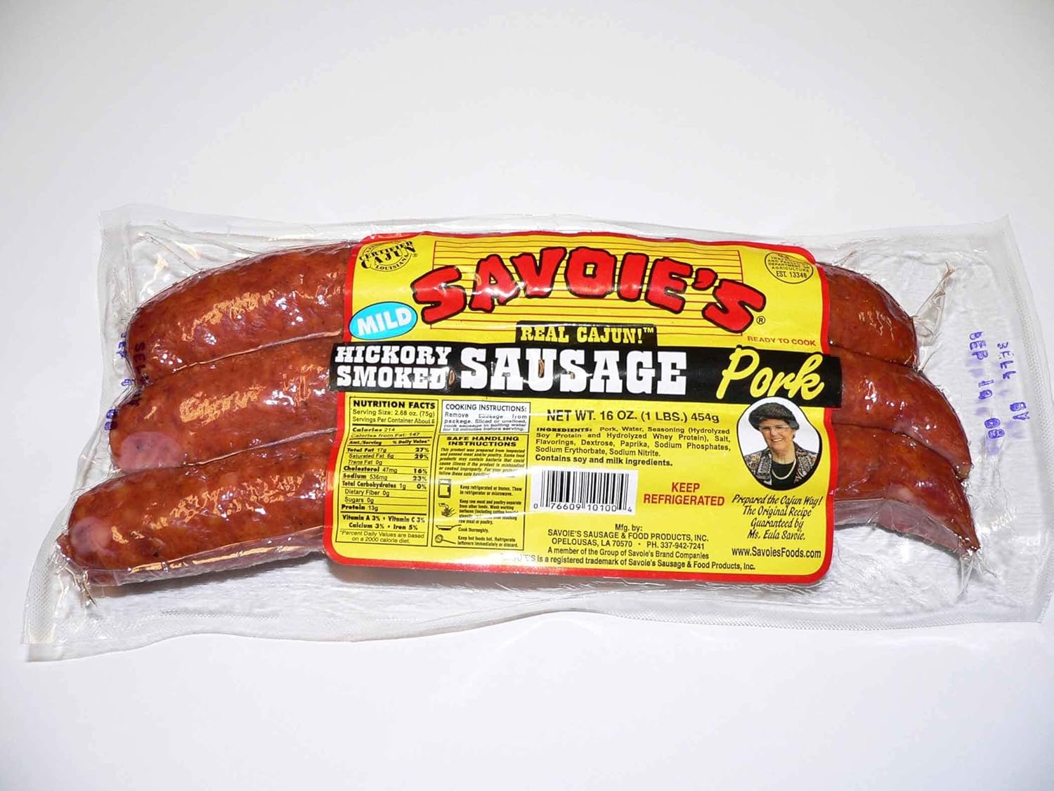Smoked Pork - Mild flavor (Savoie's)
