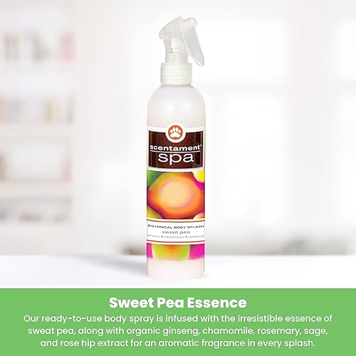 Vista 82 de Best Shot Scentament Spa Botanical Body Splash, Body Spray for Pets, Cat and Dog Cologne Spray, Lavender Aloe, 8 Oz.