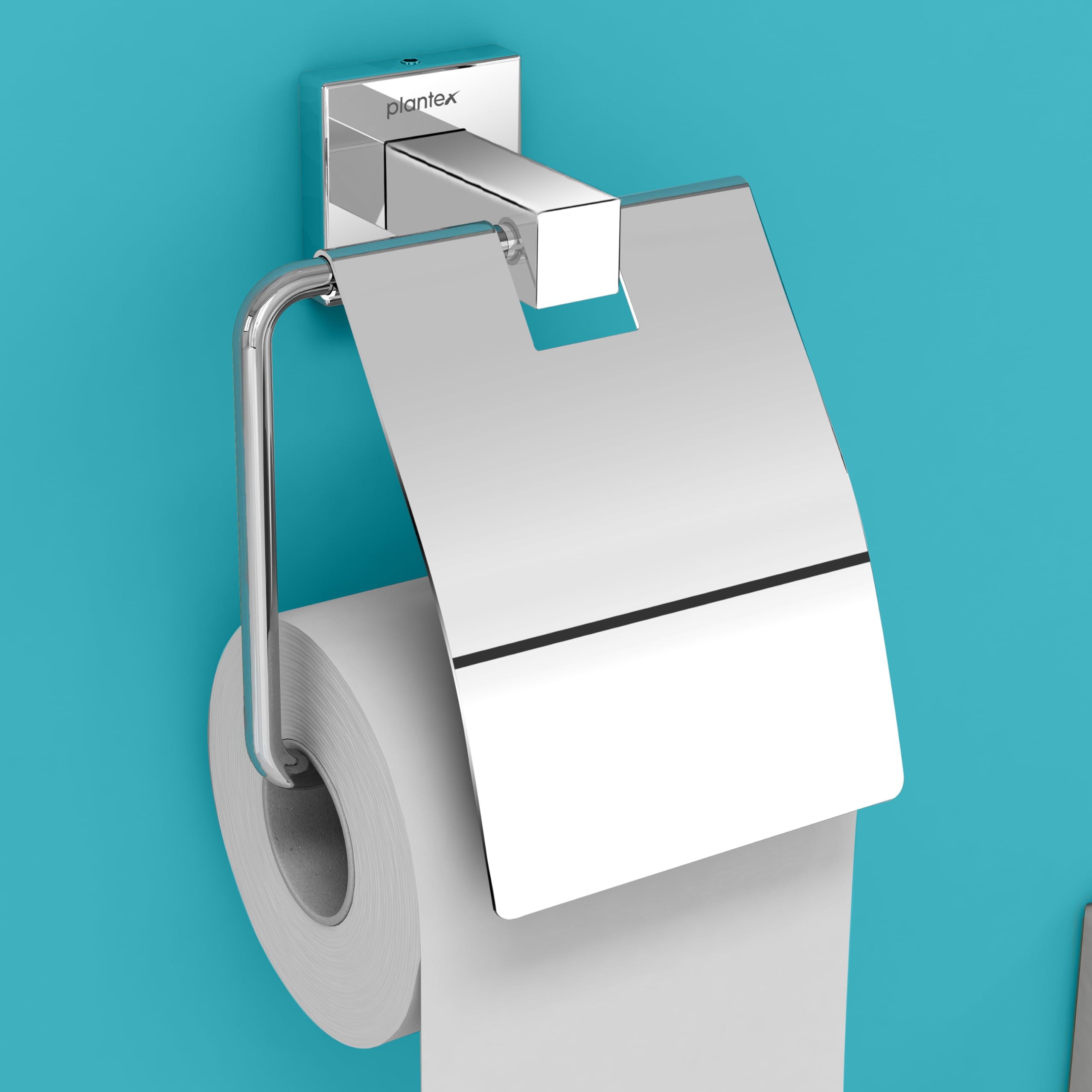 Plantex Aqua Heavy-Duty Stainless Steel Toilet Paper Roll Holder/Toilet Paper Holder in Bathroom/Kitchen/Bathroom Accessories (Chrome) - Pack of 1 (B0CSYY51PN) Amazon Price History, Amazon Price Tracker