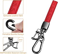 Vista 6 de Sindeda para Ford Funda para Llavero con Llavero de Protección Completa Suave Funda para Llavero Compatible con Ford C-Max Edge Escape Expedition