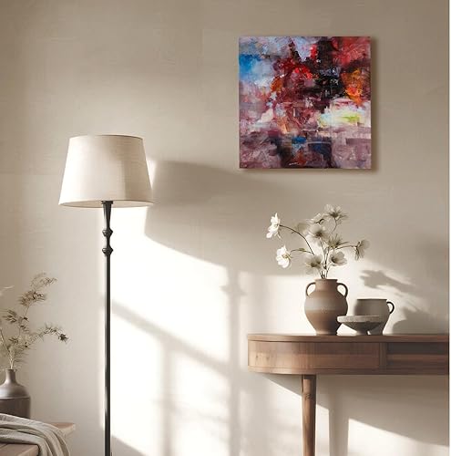Gloliv Sueño de colores abstracto lienzo arte de pared para sala de estar, reproducción autorizada por artistas, impresiones artísticas de pared