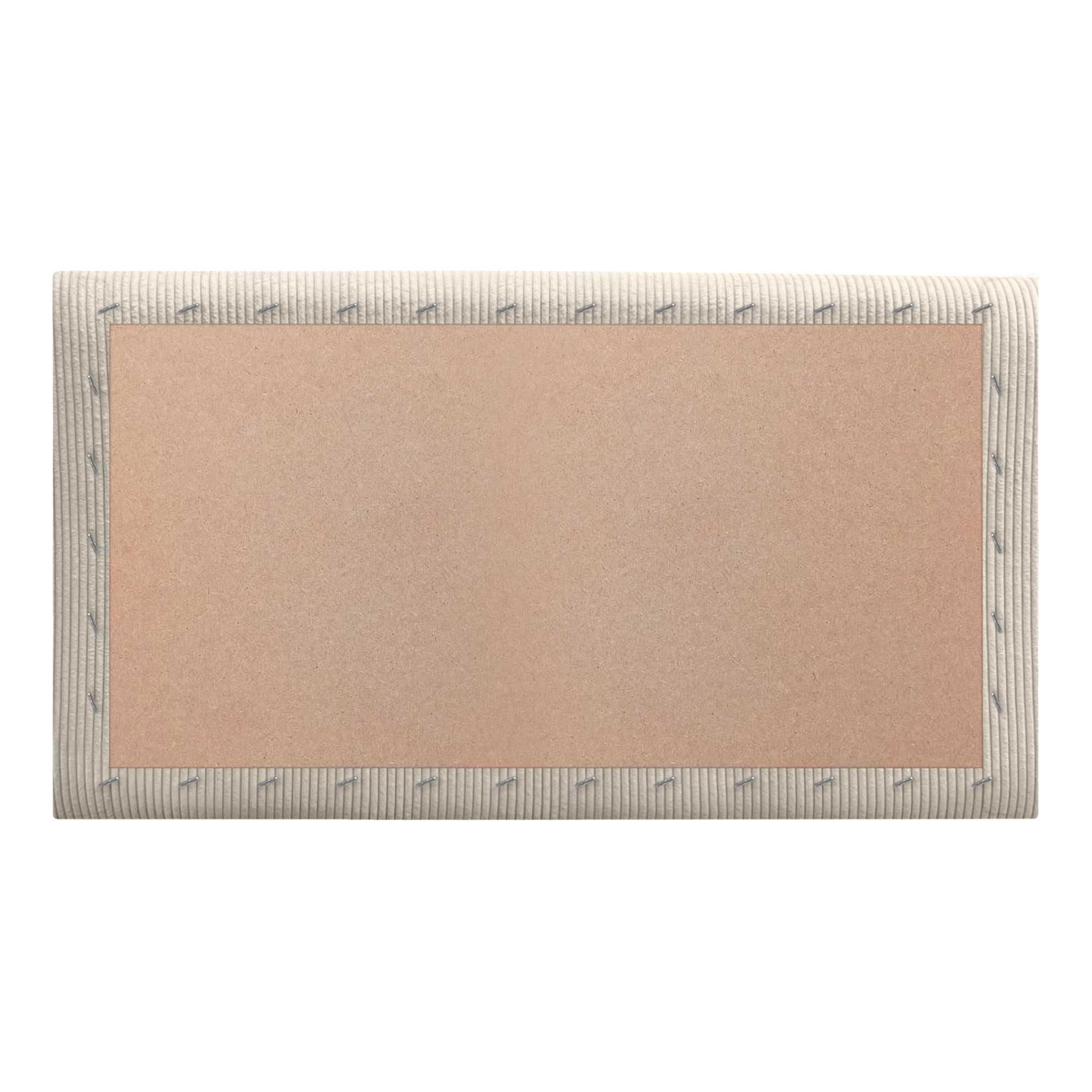 DHOME Gepolsterte Premium Cord Paneele Selbstklebend für Wände Schallabsorbierend Stoßfest Ideal für Kopfteile Dekoration Zuhause und Schlafzimmer (Beige, 60x50cm)