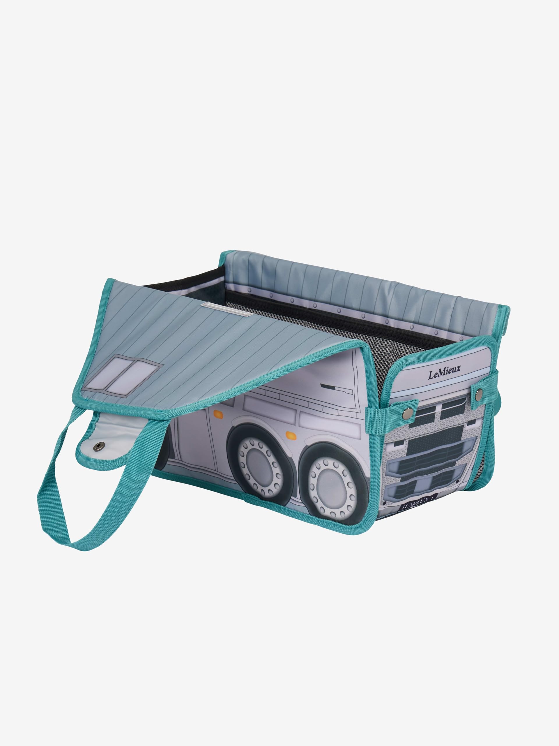 LeMieux Toy Pony - Bolsa de transporte con diseño de caja de caballos impresa, remolque de viaje y almacenamiento, a partir de 3 años