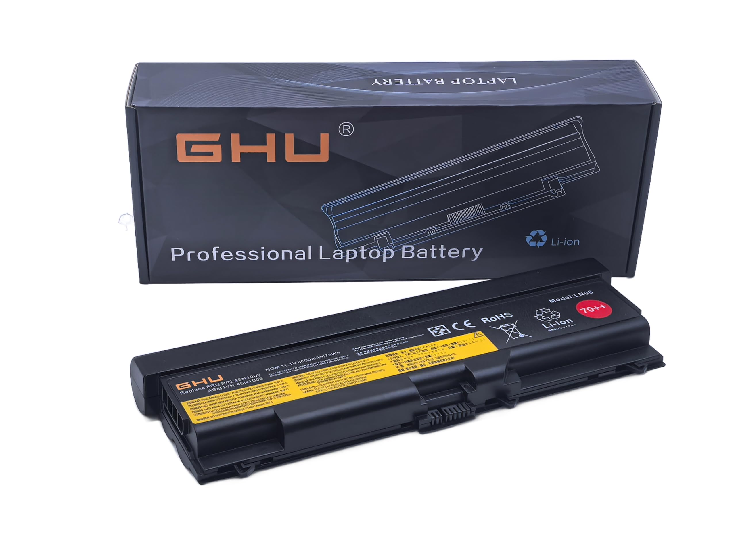 Sponsored Ad – New Battery 70++ 73 WH Replacement for 0A36303 0A36302 45N1001 Compatible with Lenovo ThinkPad T410 T420 T430 E40 E420 E425 E520 E525 T530 T520 W520 45N1011 45N1173 42T4753 51J0499 57Y4185