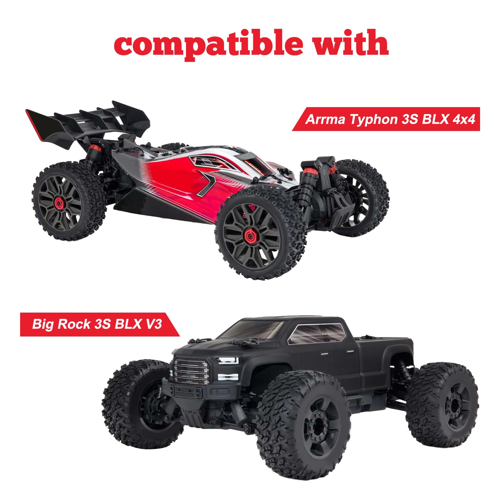 ST RACING CONCEPTS - Sta31109lbk Collegamenti Delle Sospensioni Posteriori Inferiori In Alluminio Lavorato Cnc Coppia Per Yeti Nero 608729828174