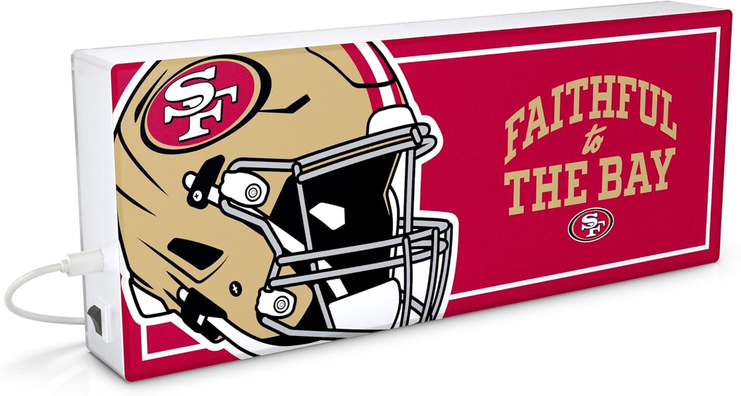 SOAR NFL LED Ambience Light Box: Elevate Your Space with Officially Licensed Wall Décor