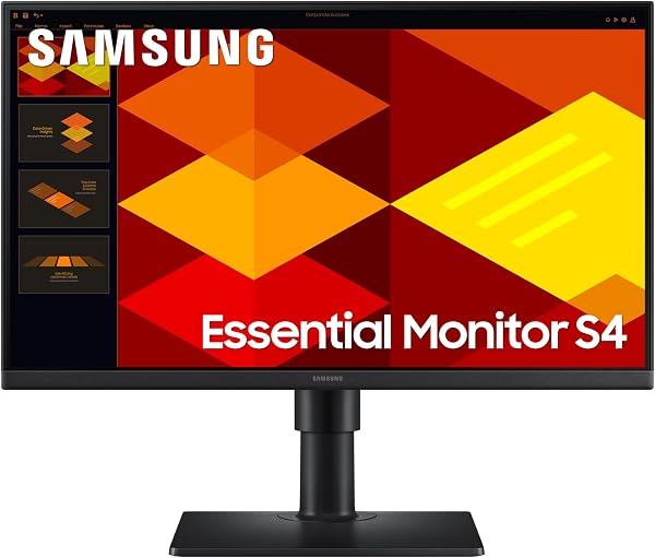 Samsung LS27D400GAUXXU 27" FullHD IPS Monitor - Height Adjust, 1920x1080p, Displayport, USB, HDMI, Eye Saver Mode - 1