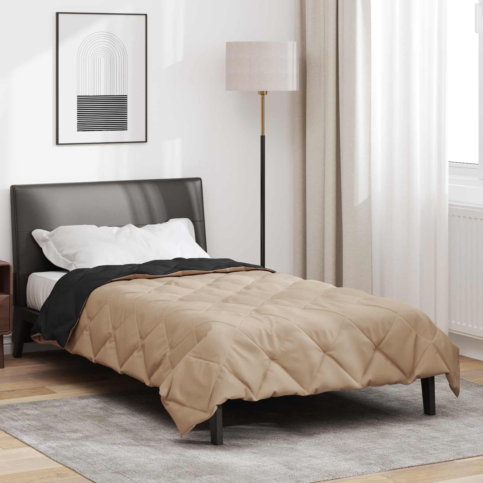 Hothingwell Kołdra całoroczna 140x200 cm Poliester Mikrofibra | Pikowane, odporne na ścieranie, pochłaniające wilgoć, można prać w pralce, antyalergiczne