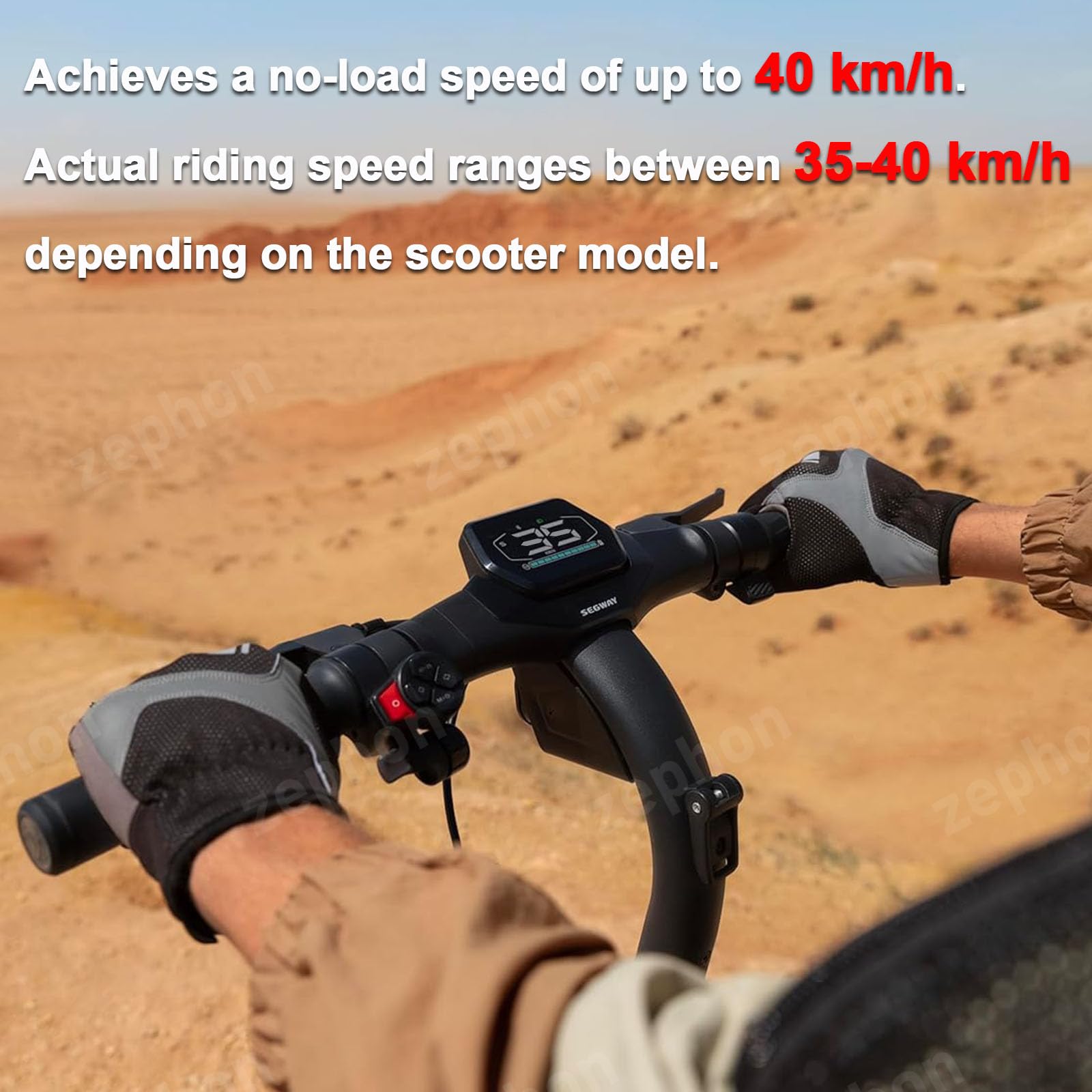 Zephon New Tuning Chip Unlock Cable for Segway Ninebot ZT3 Pro/ProE/ProD - Performance Upgrade Travd 35 km/Helling Spee Built-in Quick Switch Button for Rapid Power on/Off Control of The Chip