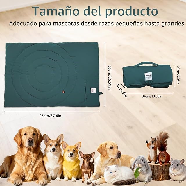 Foto 2 de 7 de Tbintul Colchoneta Plegable para Perros