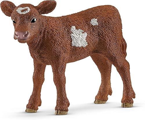 Miniatura 11 de Schleich Farm World - 7 piezas de animales de granja con juguetes de perro, gato, cerdo, cabra, gallo, caballo bebé y vaca, figuras realistas de