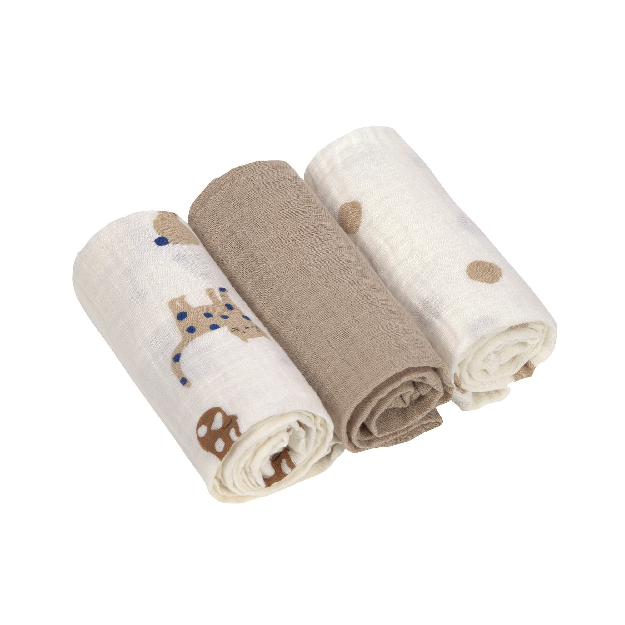 LÄSSIG Baby inbakerdeken, spuugdeken, 2-delige set, katoen, 120 x 120 cm, Heavenly Soft Swaddle XL Happy Fruit Pear LÄSSIG Baby inbakerdeken, spuugdeken, 2-delige set, katoen, 120 x 120 cm, Heavenly Soft Swaddle XL Happy Fruit Pear