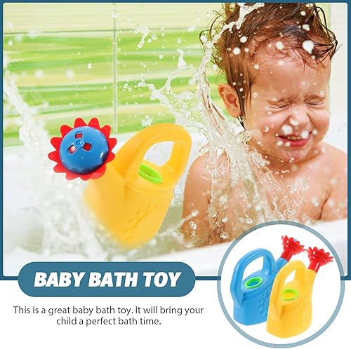 Miniatura 4 de Regadera de plástico, regadera de pollo, juguetes de regadera, juguete de baño de playa para niños, paquete de 2 (color al azar)