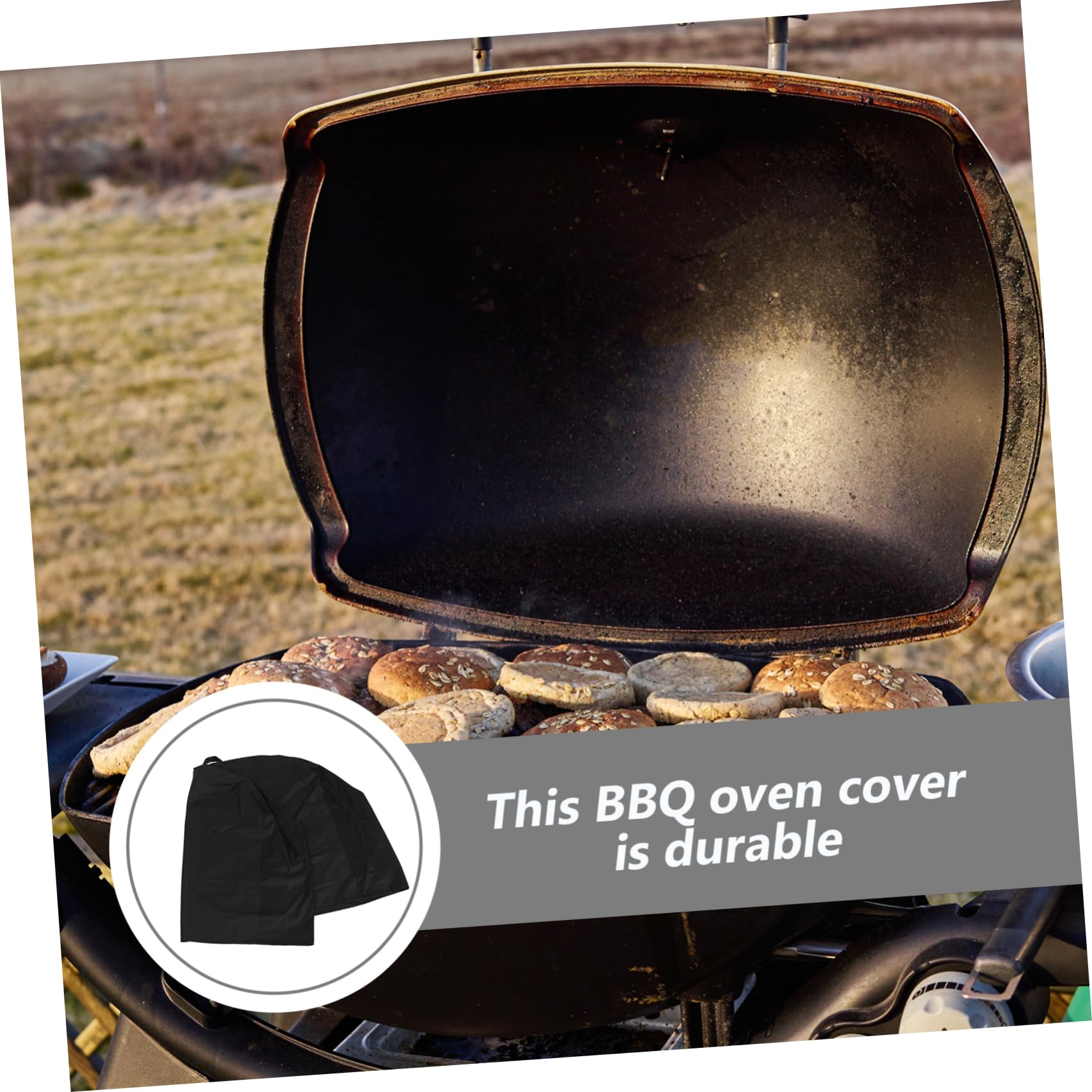 TOYANDONA Funda Resistente para Parrilla Accesorio De Barbacoa Gran Fácil De Limpiar y Mantener