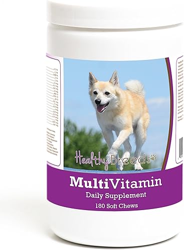 Miniatura 129 de Healthy Breeds Bulldog Multivitamínico Masticable Suave para Perros 180 Recuento