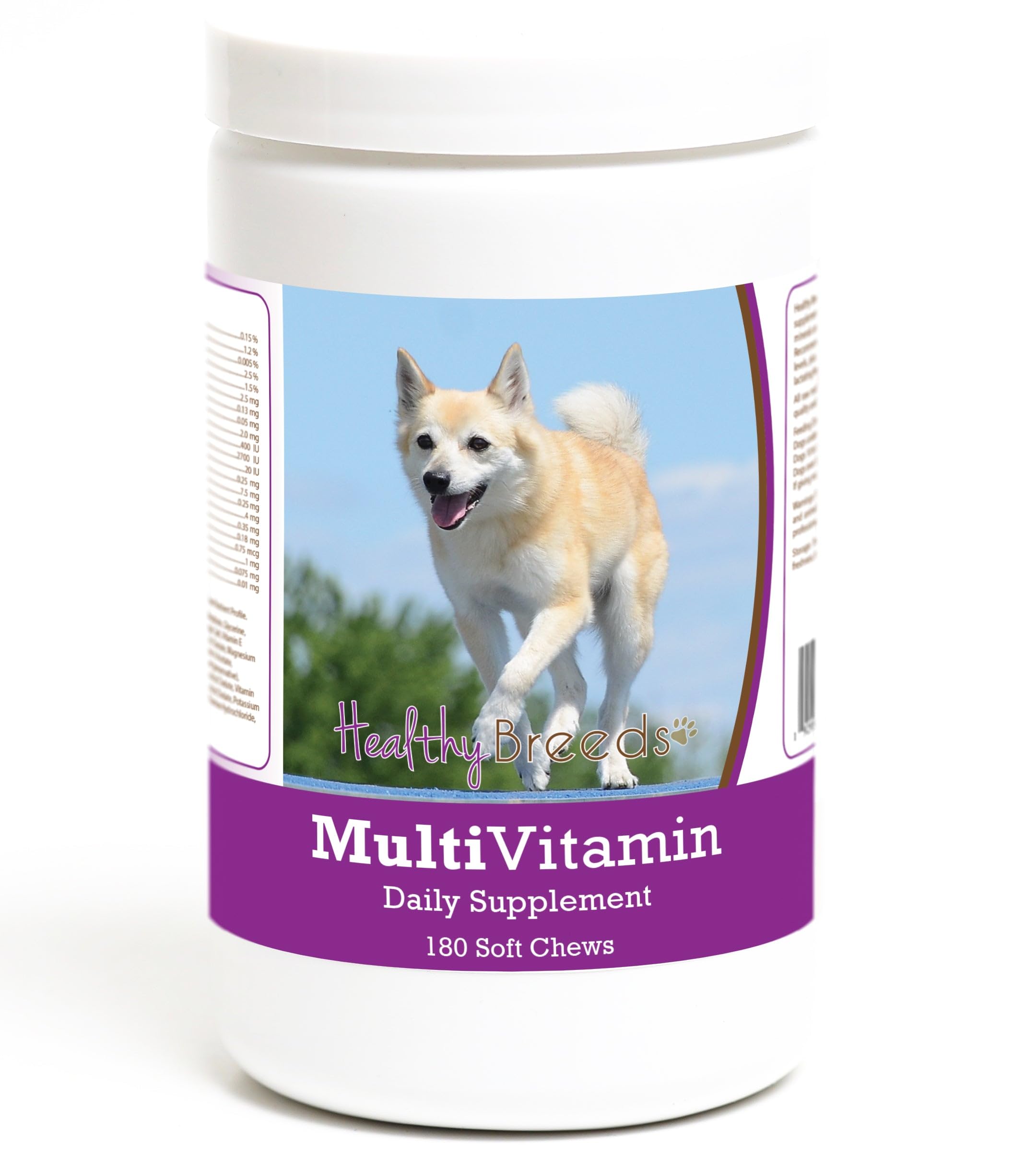 Healthy Breeds Norwegian Buhund Multivitamin Soft Chew for Dogs 180 Count