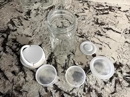 32 oz Glass Salad Jars, 4-Pack · Amazon Vine customer photo