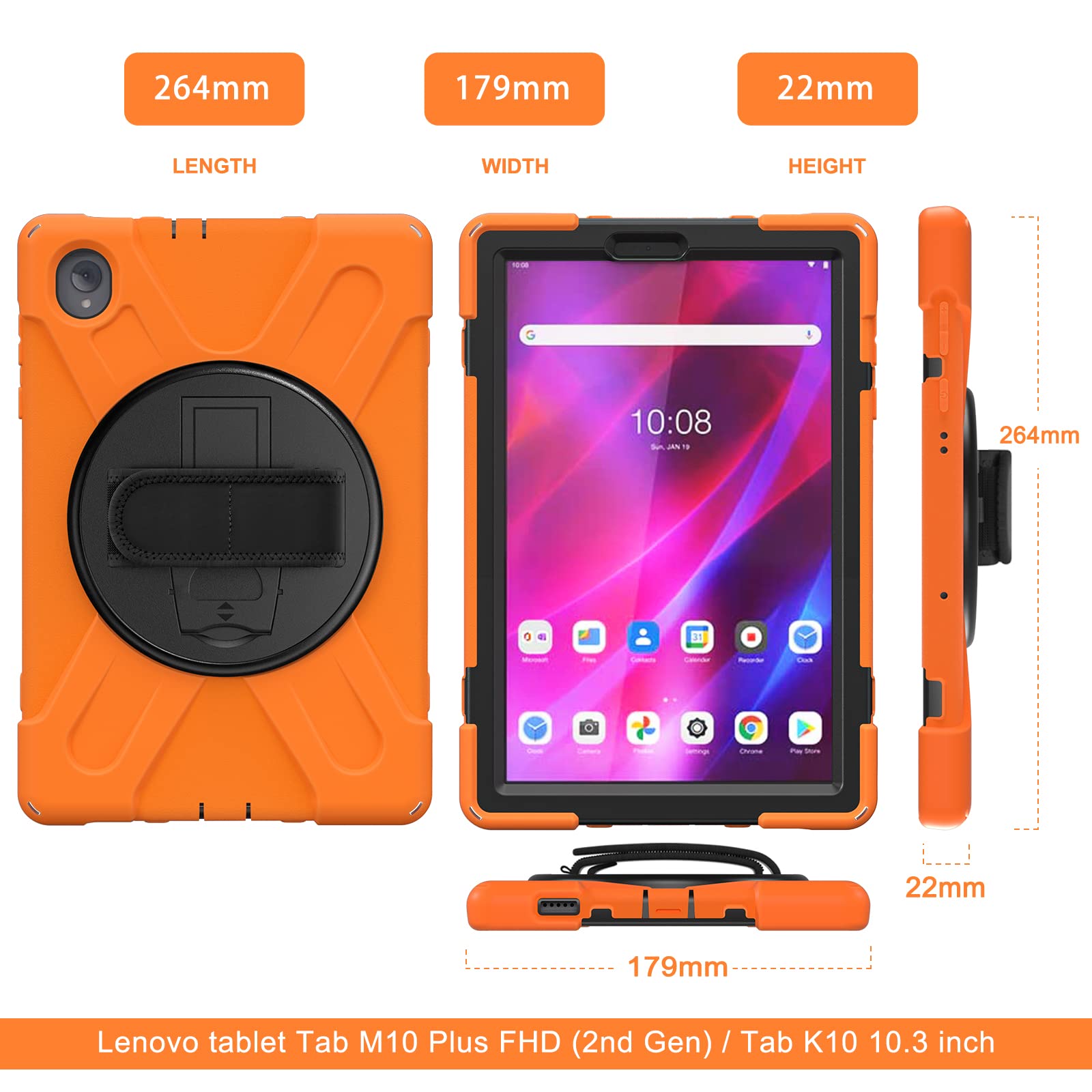 Amazon.co.jp: Lenovo Tab K10 TB-X6C6F TB-X6C6X 10.3