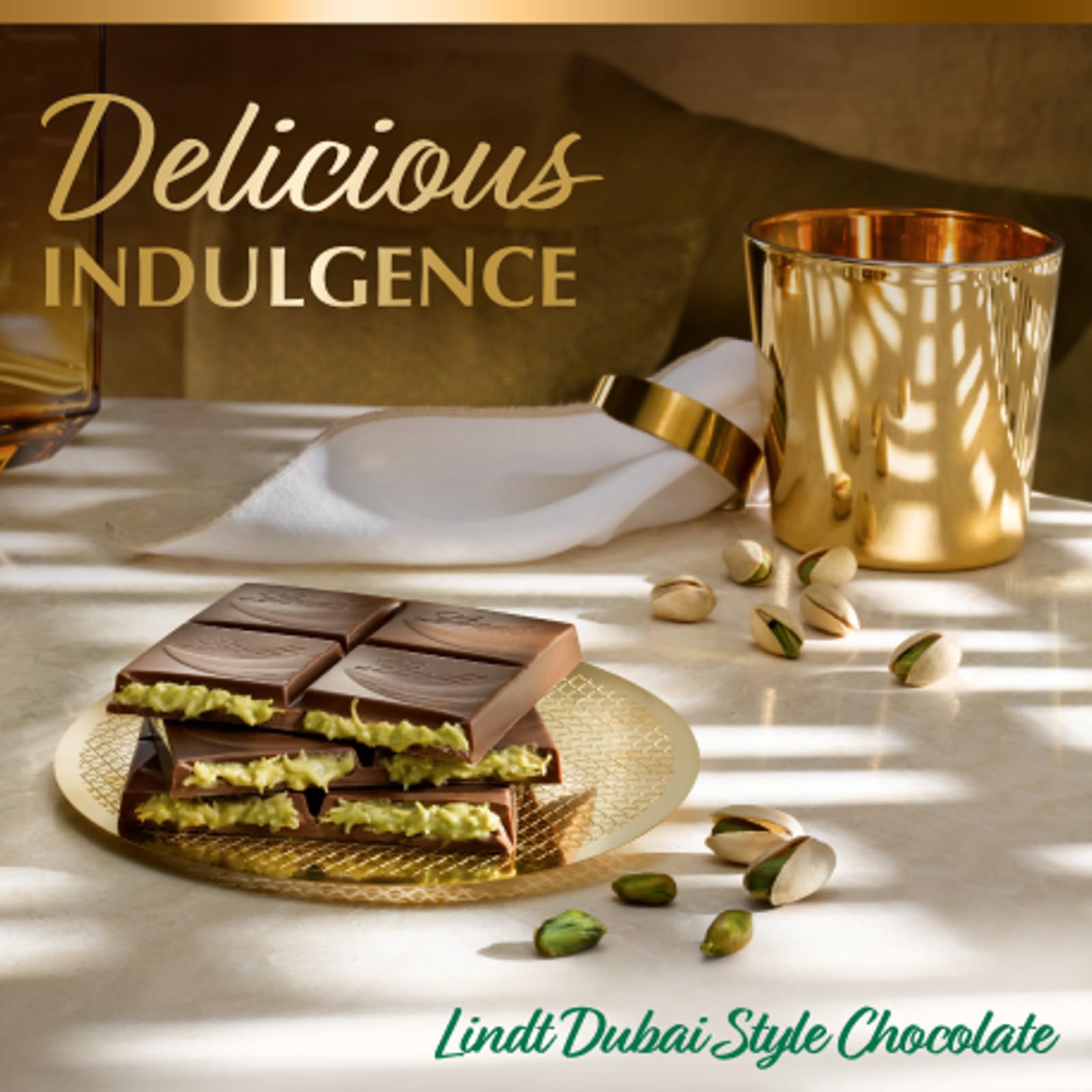 Lindt Dubai Style Chocolate Bar 145g : Buy Online at Best Price in