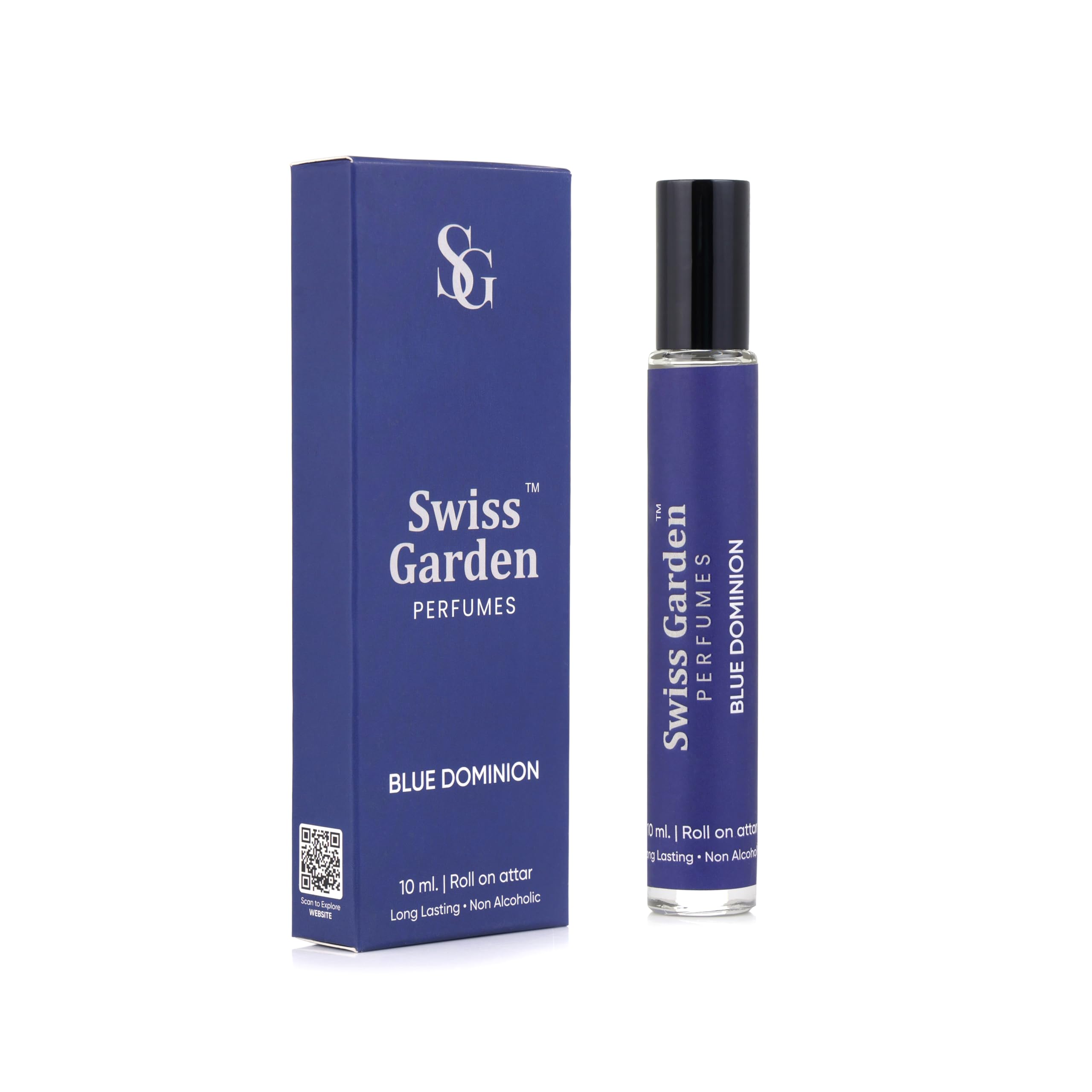 Blue Dominion Non Alcoholic Woody Aromatic Roll On Attar Unisex 10ml Long Lasting Evening Fragrance Personal Use Travel Use Fragrance Collection-image-38