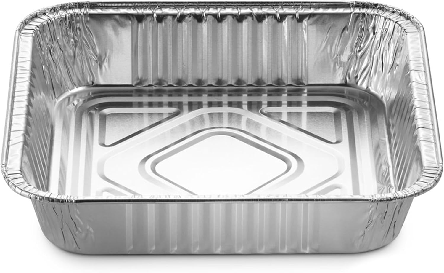 MontoPack 9” Disposable Aluminum Foil Square Baking Pans | 9 x 9 Cake Pan Tin for Broiling, Toaster Oven, Meal Prep, Roasting, Take Out | Perfect for Brownie & Lasagna Trays | 20 Pack