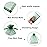 G2PLUS 100PCS Drawstring Organza Bags 4x6 in - Christmas Dark Green Organza Bags, Sheer Mesh Pouches for Candy, Fruits, Baby Shower, Wedding Party Favors