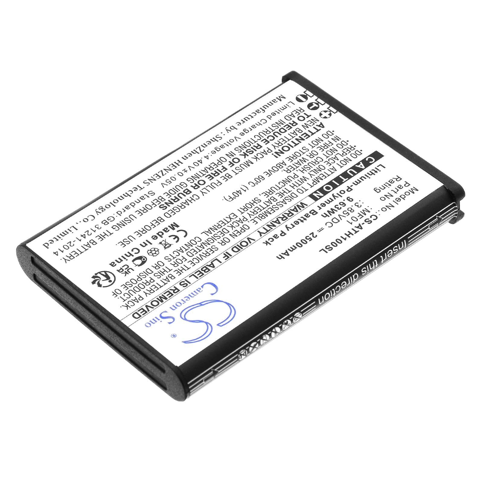 VI VINTRONS Battery for AT&T CT2MHS01, T-Mobile Hotspot TMO HS1, TMOHS1, Turbo Hotspot 2, 711700572011, MF01,