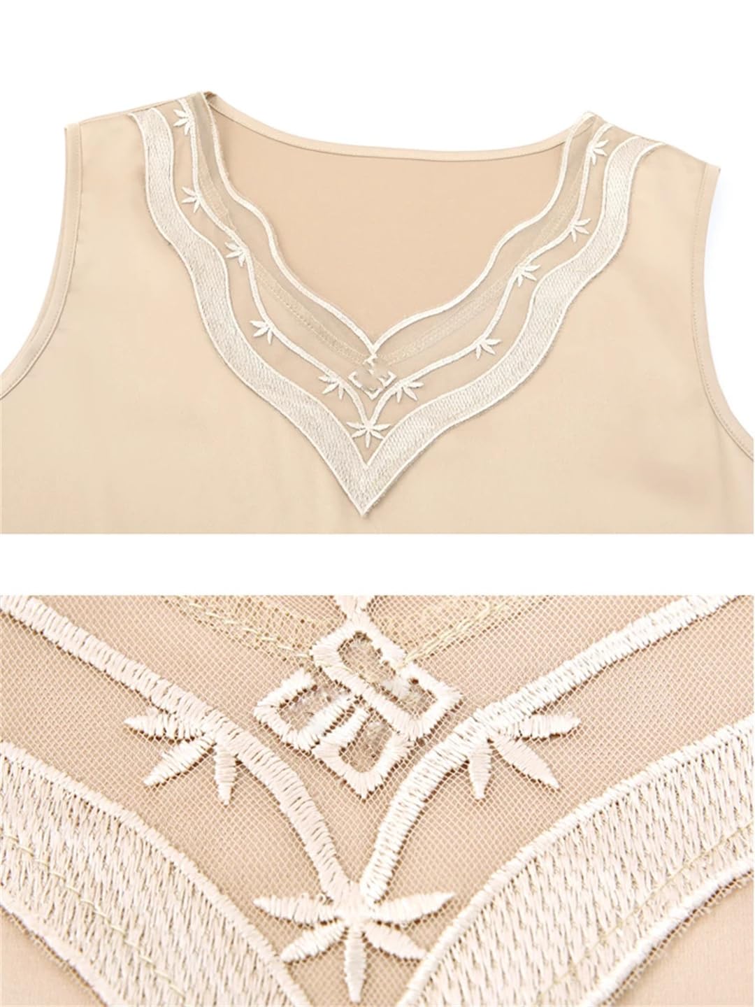 Pullover da donna in pizzo estivo con scollo a V in seta allentata