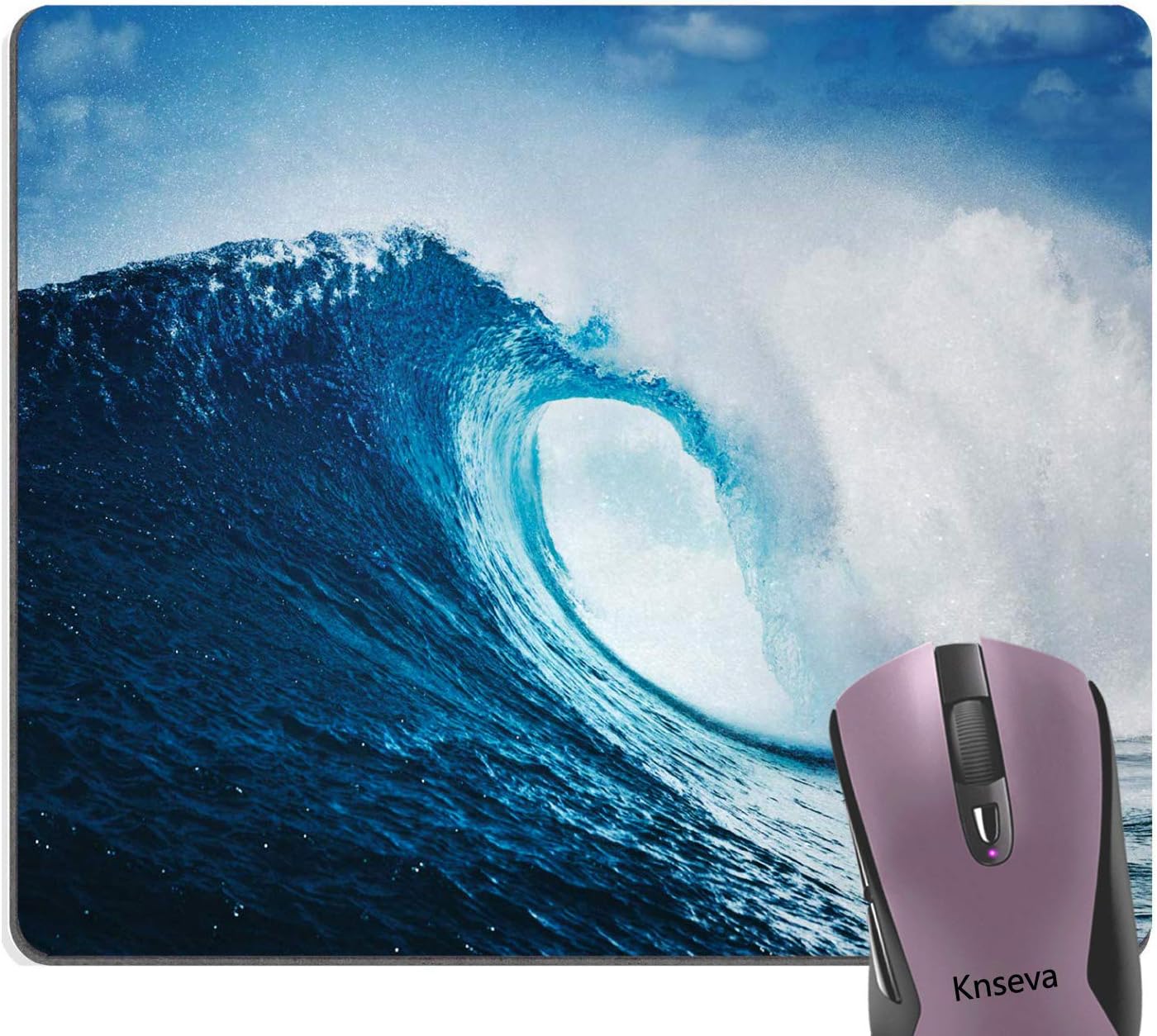 Motion Mouse Pad Amazon.com: knseva Cool Ocean Wave Mouse Pad, Surfing Themed Coastal ...