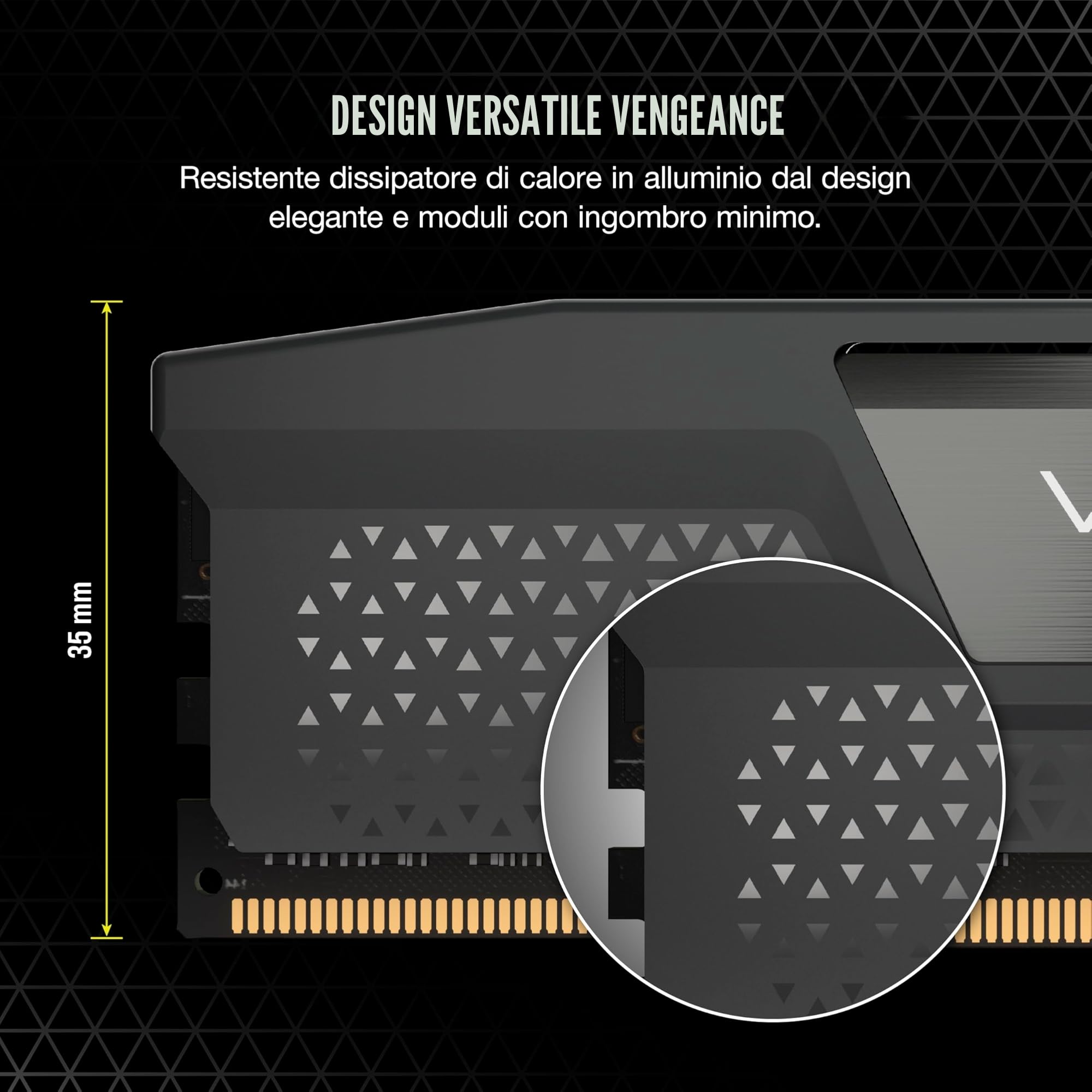CORSAIR VENGEANCE DDR5 32GB (2 x 16GB) Fino a 6000MHz AMD INTEL RAM | Memoria Per Computer Desktop, Compatibile con AMD EXPO e Intel XMP 3.0, CL30, Grigio, CMK32GX5M2Z6000Z30
