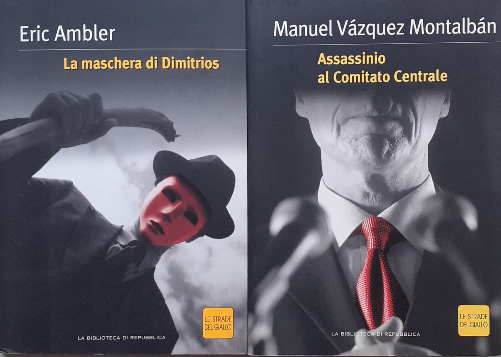 LE STRADE DEL GIALLO - BIBLIOTECA DI REPUBBLICA - LOTTO 18 VOLUMI COME NUOVI