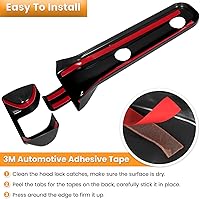 Vista 5 de Cubierta de bisagra para compuerta trasera de Jeep Wrangler JL JLU, accesorios de decoración exterior - 2018-2024, 2 puertas y 4 puertas, cubierta