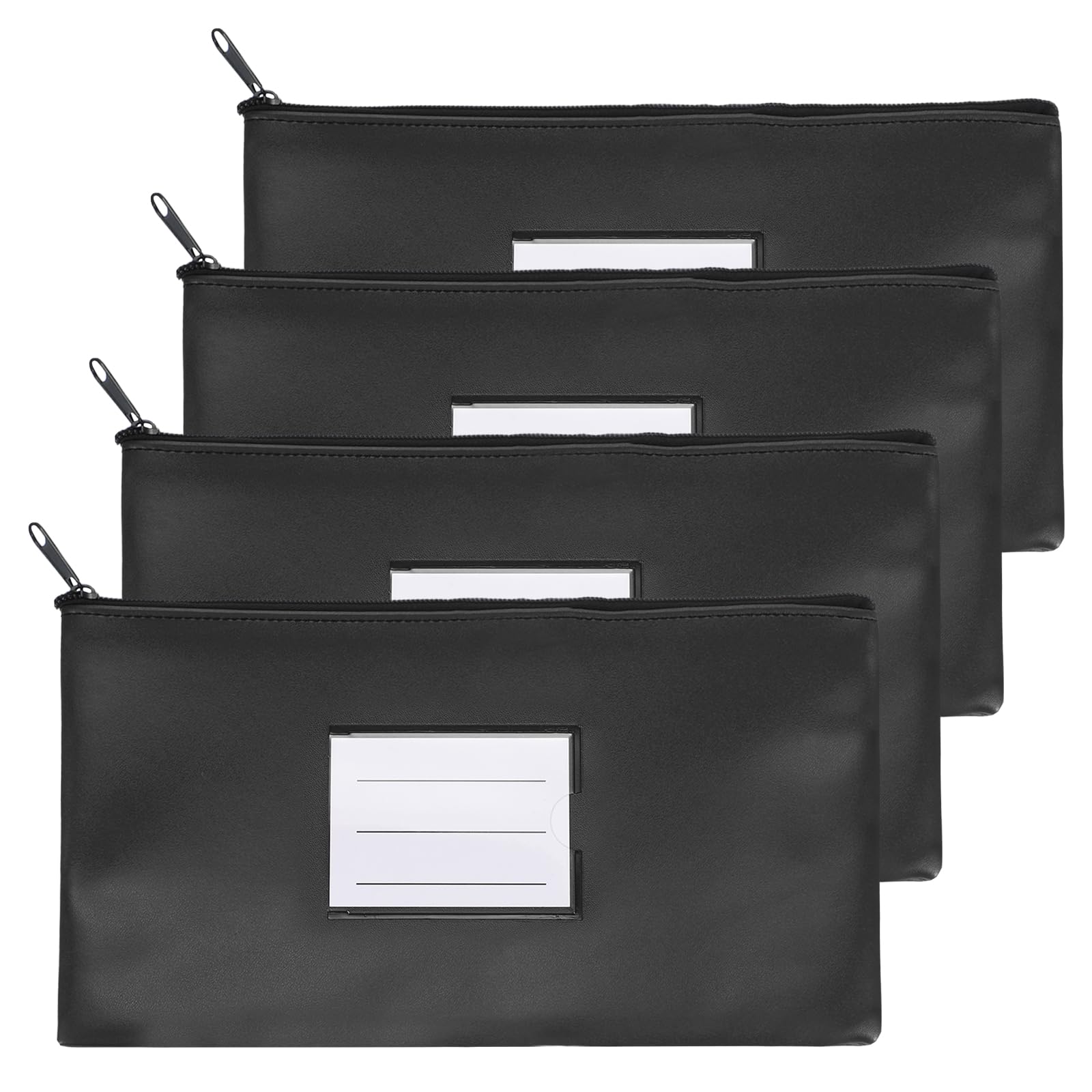 PATIKIL 11x6" Money Bank Deposit Bag with Zipper