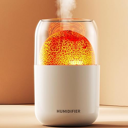 Mini humidificador portátil, humidificador pequeño de niebla fría, humidificador de escritorio personal USB para dormitorio de bebé, viajes,