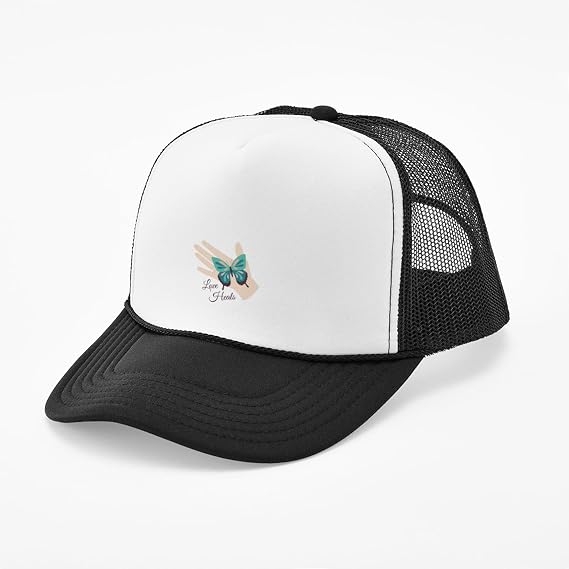 CafePress Love Helas Adjustable Snapback Trucker Hat