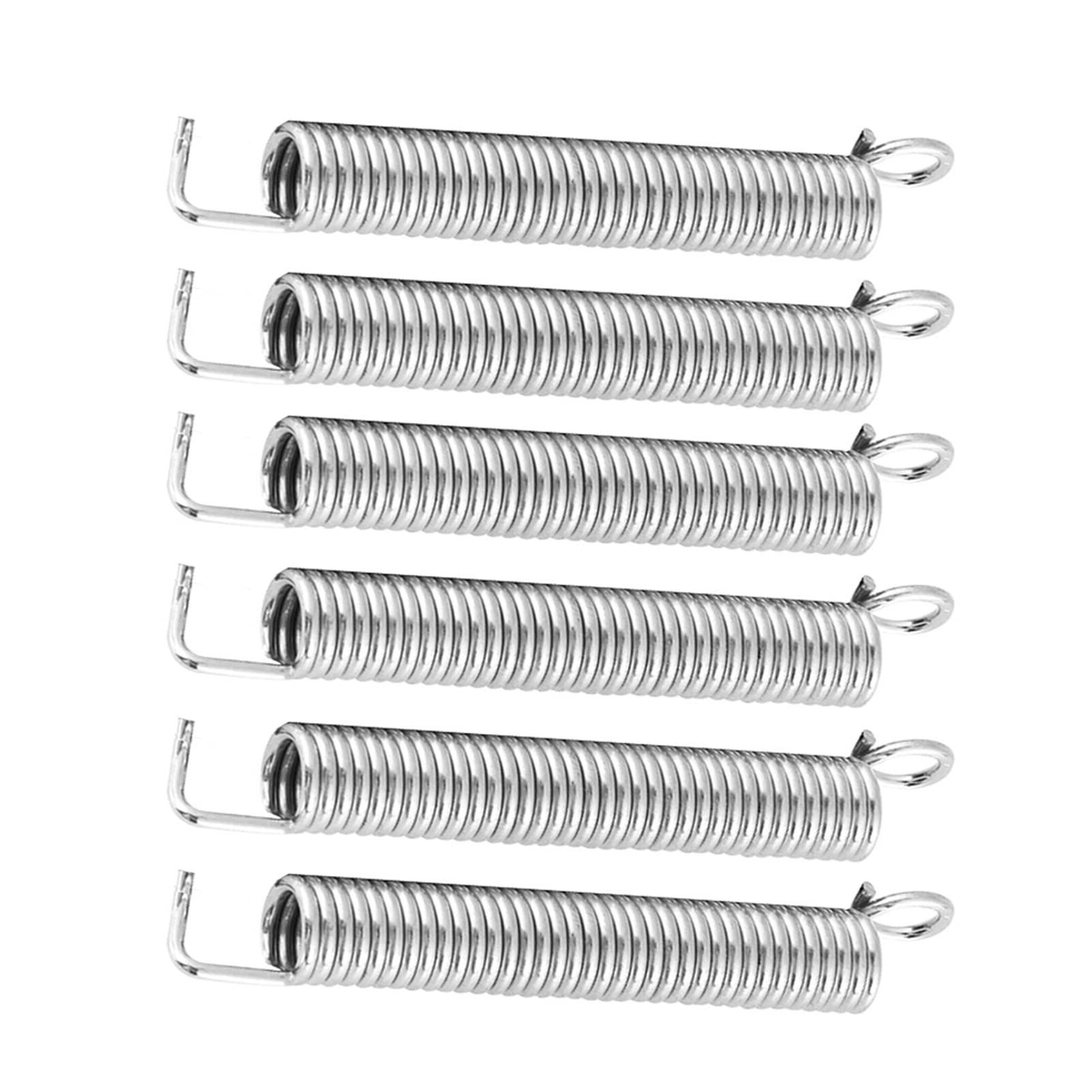 LFMUDNE 6PCS Guitar Tremolo Bridge, Floyd Rose Noiseless Tremolo Springs 10×6×1, Professional Electric Guitar Tremolo Bridge Springs Good Elasticity Excellent Tension for ST Type