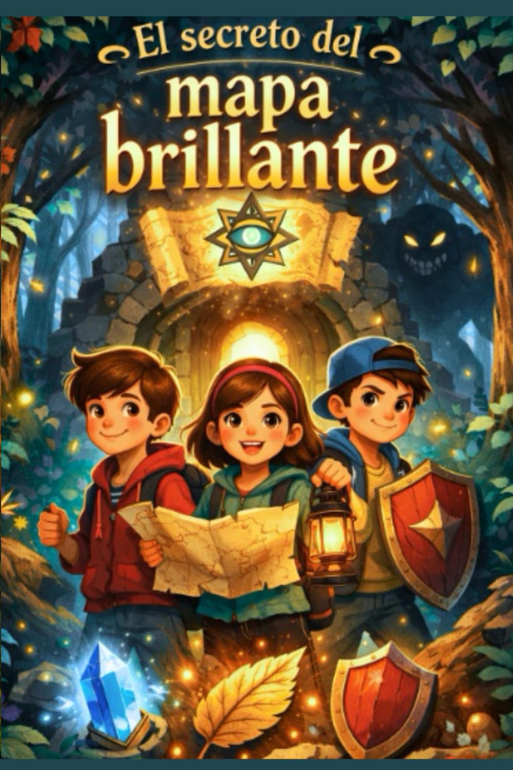 El secreto del mapa brillante