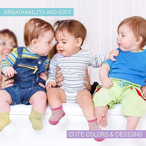 Miniatura 6 de Little Me Paquete de 20 calcetines para bebés recién nacidos y niñas pequeñas 0-1212-24 meses paquete de tamaño surtido Multi, Blanco