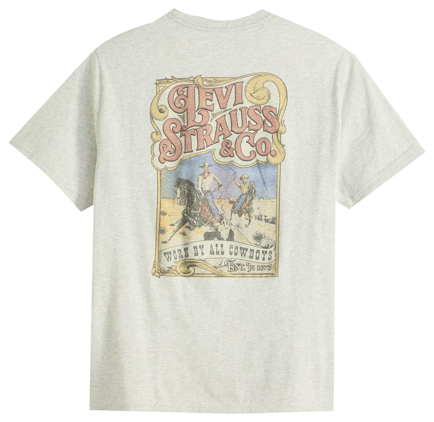 Ss Relaxed Fit Tee Worn by Cowboys Light, Tbd122, S
