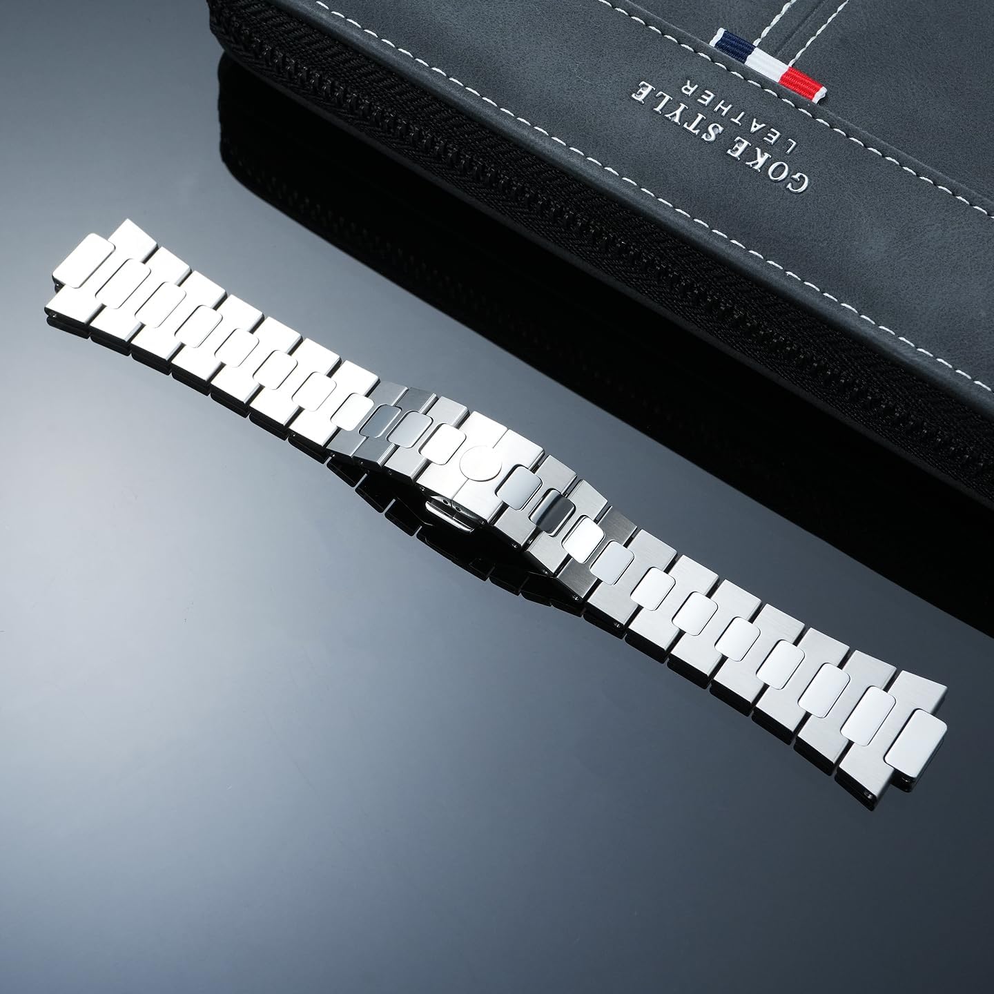 For Bell&Ross Premium Stainless Steel Watch Band Original Design for BR05A and BR05C-A523 Models 316L Stainless Steel Watch Bracelet