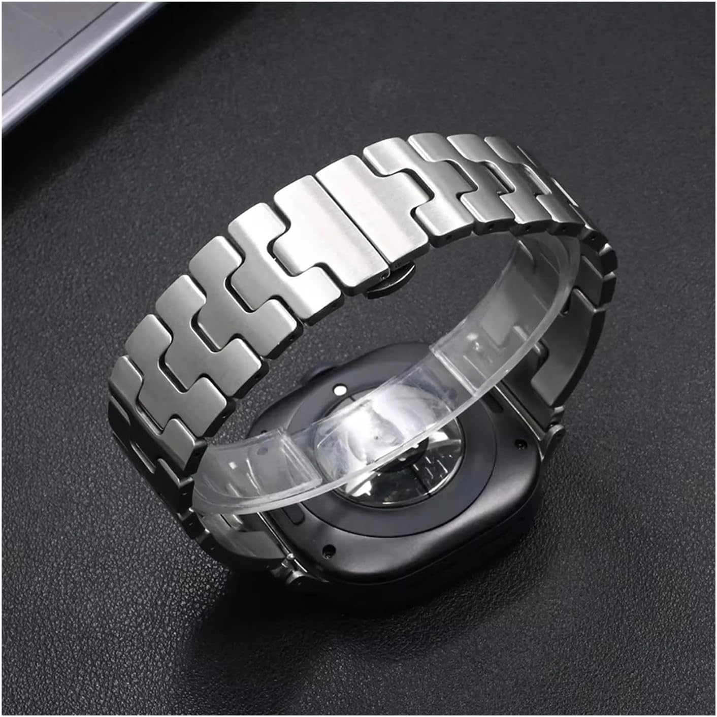 Quick Fit Metal Strap for Samsung Galaxy Watch Ultra 47mm H-Shaped Stainless Steel No Gaps band for galaxy ultra Bracelet